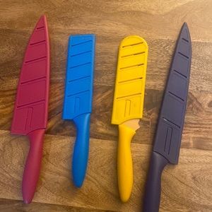 4 knifes for sale with covers